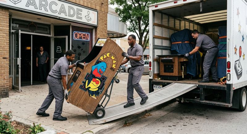 Arcade Game Moving in Charlotte, NC