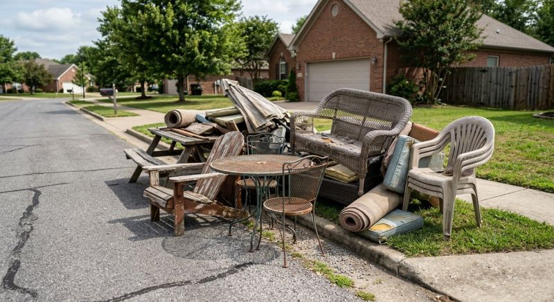 Outdoor Furniture Disposal in Chico, CA