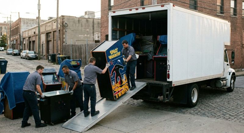 Arcade Game Moving in Hendersonville, NC