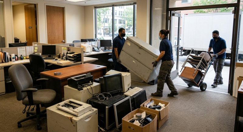 Office Junk Removal in Roseville, CA